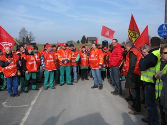 Ig Metall Amberg Warnstreik Heim Haus